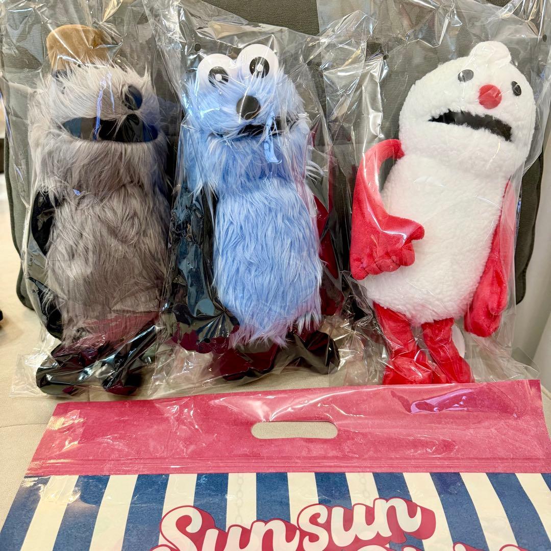 スンスン ノンノン ゾンゾン ぬいぐるみ ポップアップ キャンディ ショッパー