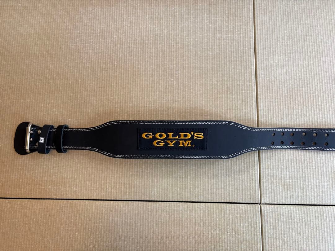 【お値下げ可能】GOLD'S GYM トレーニング・パワーベルト M