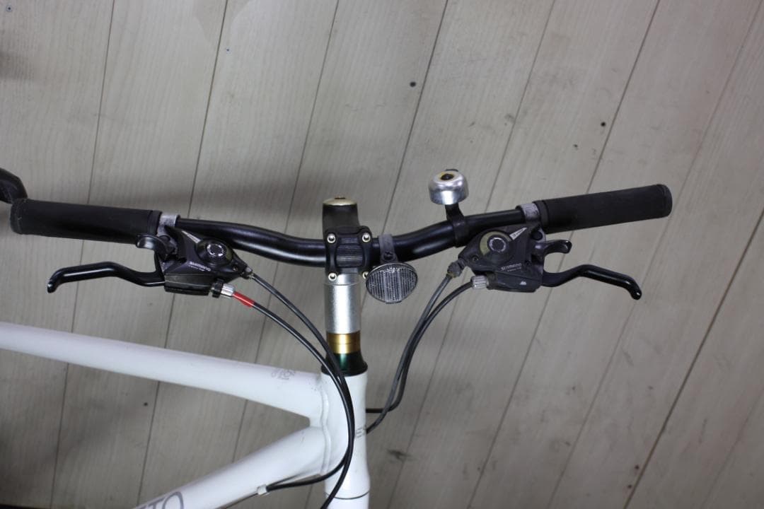 NESTO VACANZE 700C アルミ シマノ21速 420mm 白クロス