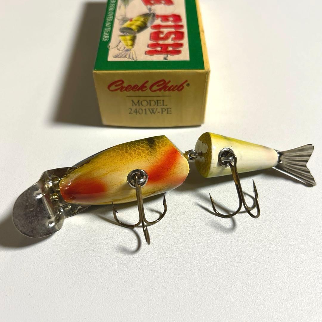 クリークチャブ Creek Chub ウィグルフィッシュ パーチ 美品