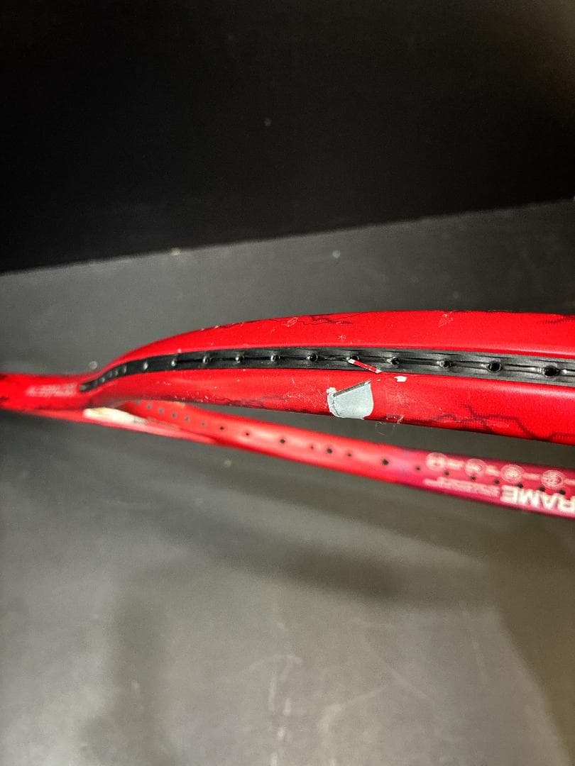 YONEX VOLTRAGE ７V 紅　ヨネックス　軟式テニスラケット