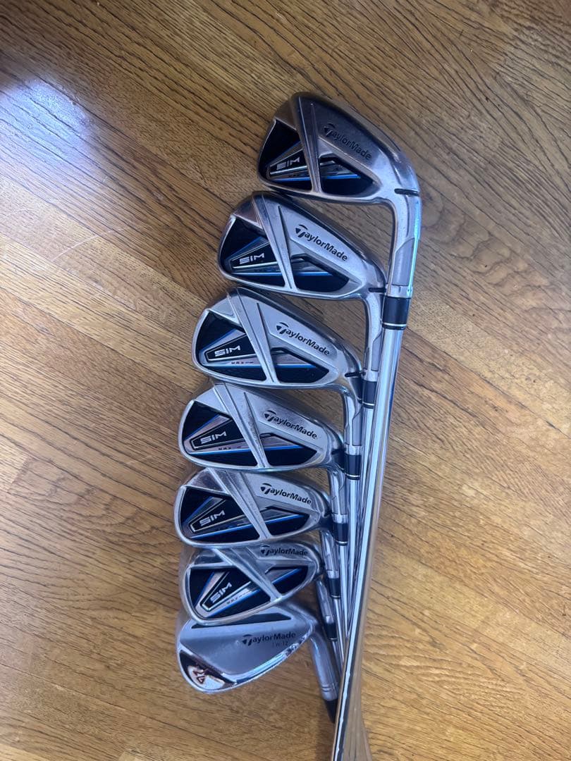 TaylorMade SIM maxアイアン、ウェッジ56。7本セット