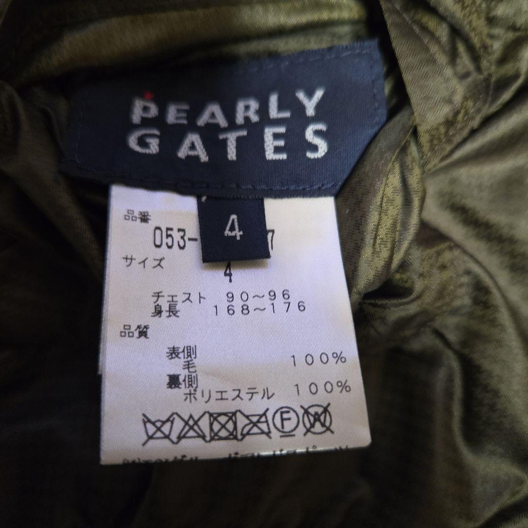 PEARLY GATES 迷彩 Vネックベスト