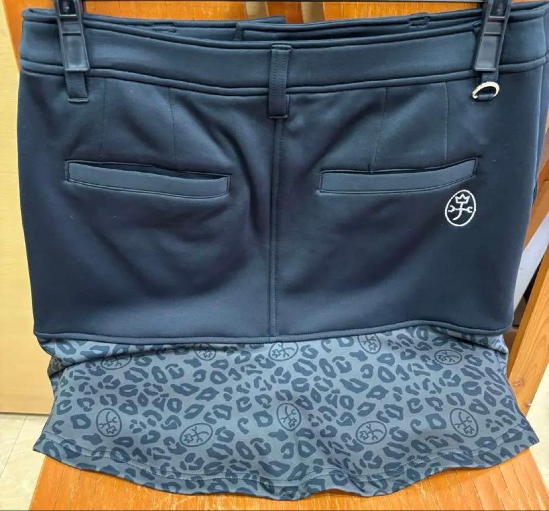 ☆新品☆カステルバジャック レディス ゴルフ用ストレッチ スカート 黒