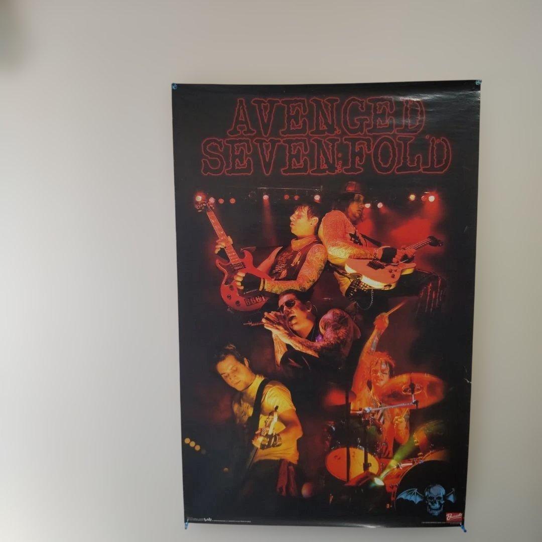 ​【希少】Avenged Sevenfold 2007年当時物 ポスター A7X