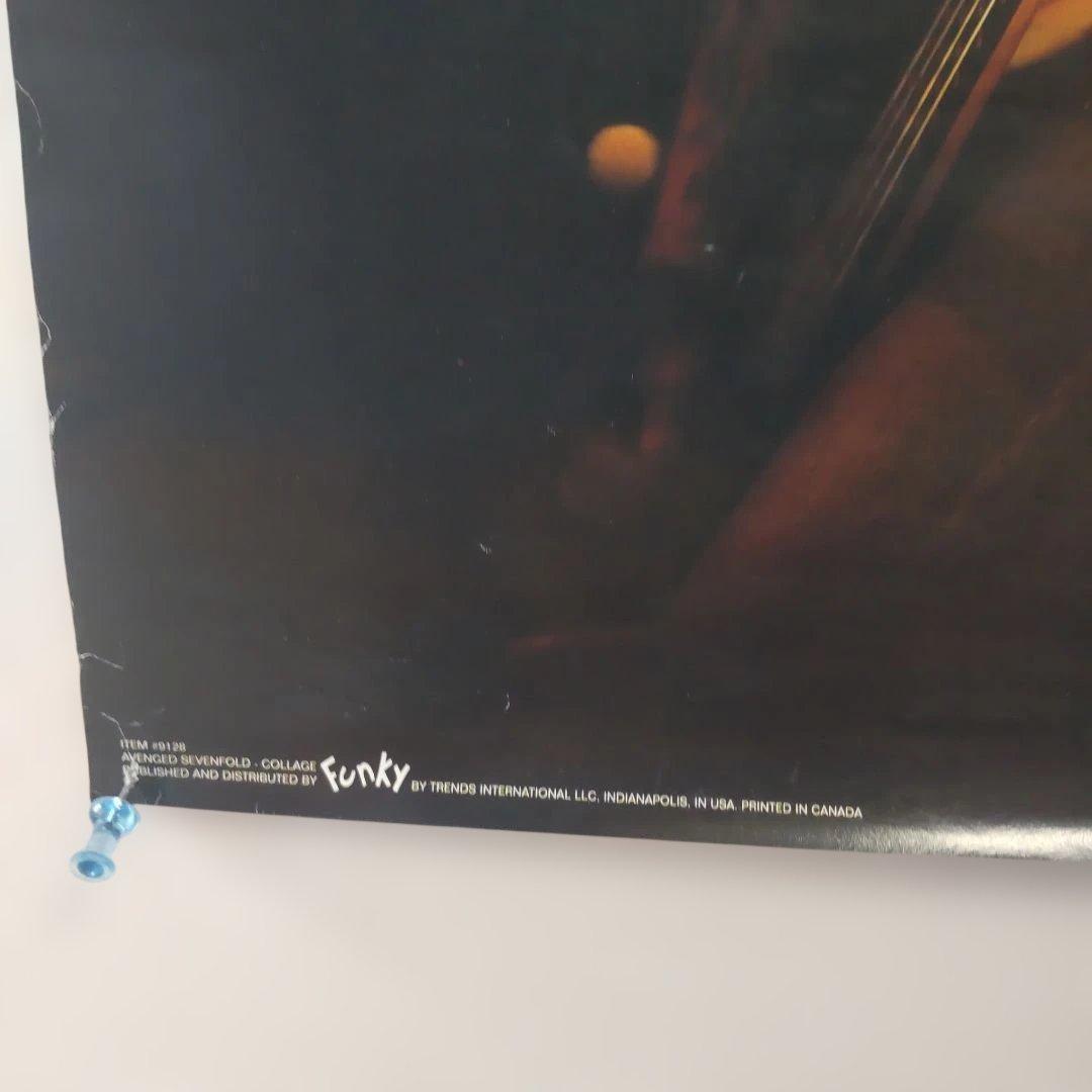 ​【希少】Avenged Sevenfold 2007年当時物 ポスター A7X