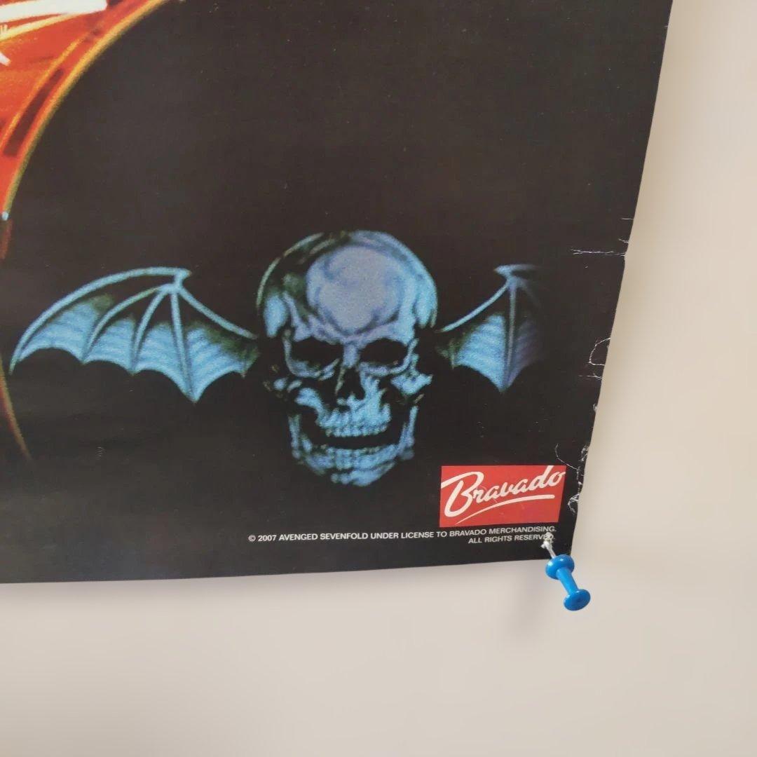 ​【希少】Avenged Sevenfold 2007年当時物 ポスター A7X