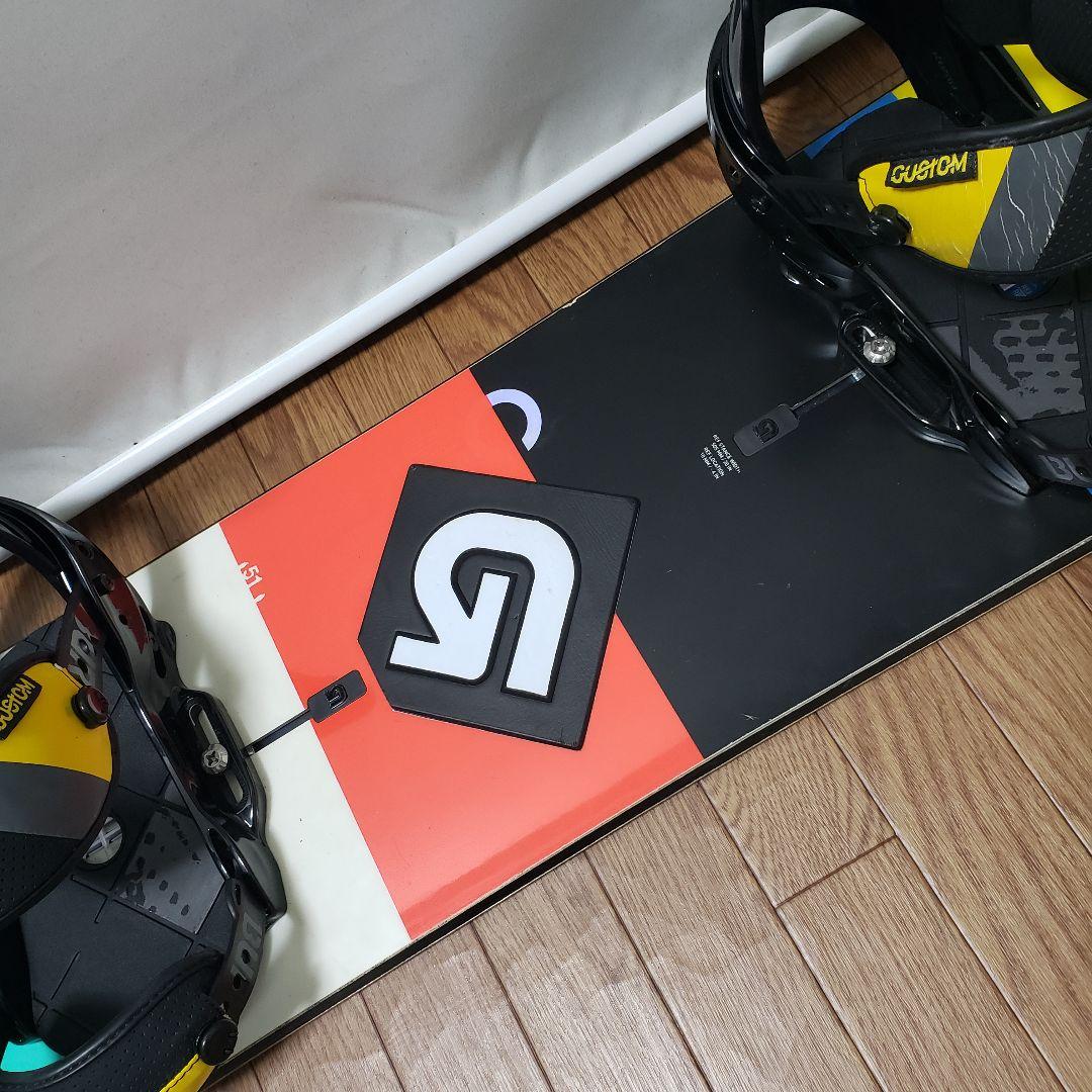 BURTON 151cm CUSTOM x CUSTOM スノーボードセット