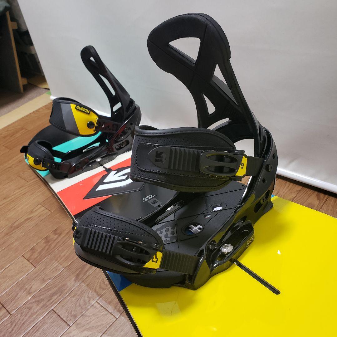 BURTON 151cm CUSTOM x CUSTOM スノーボードセット