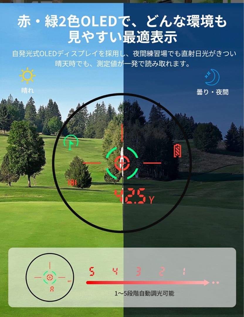 べ*く様 新品U2 かゴルフ用距離計 大人気　ブラック