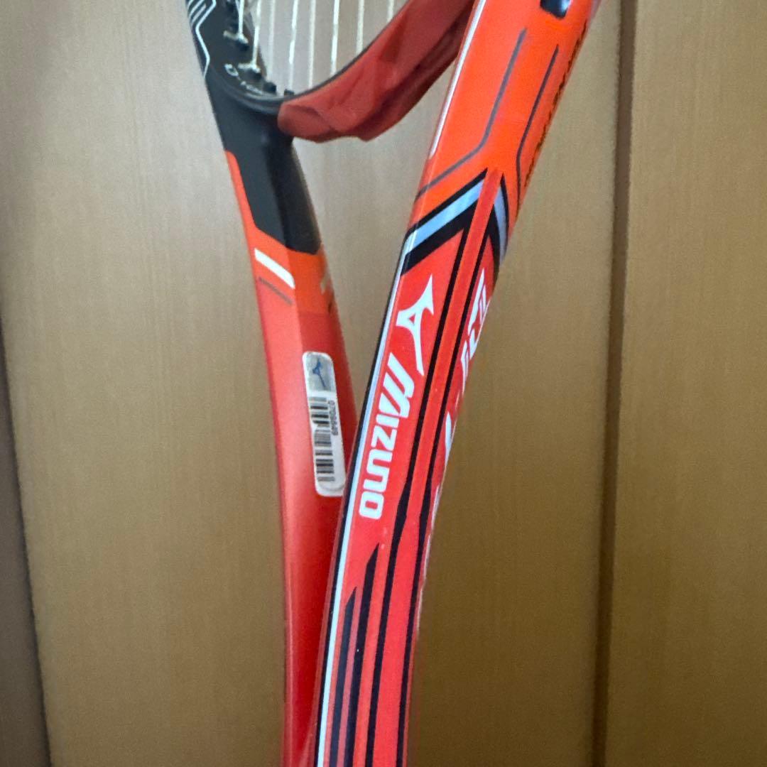 Mizuno テニスラケット オレンジ/ブラック