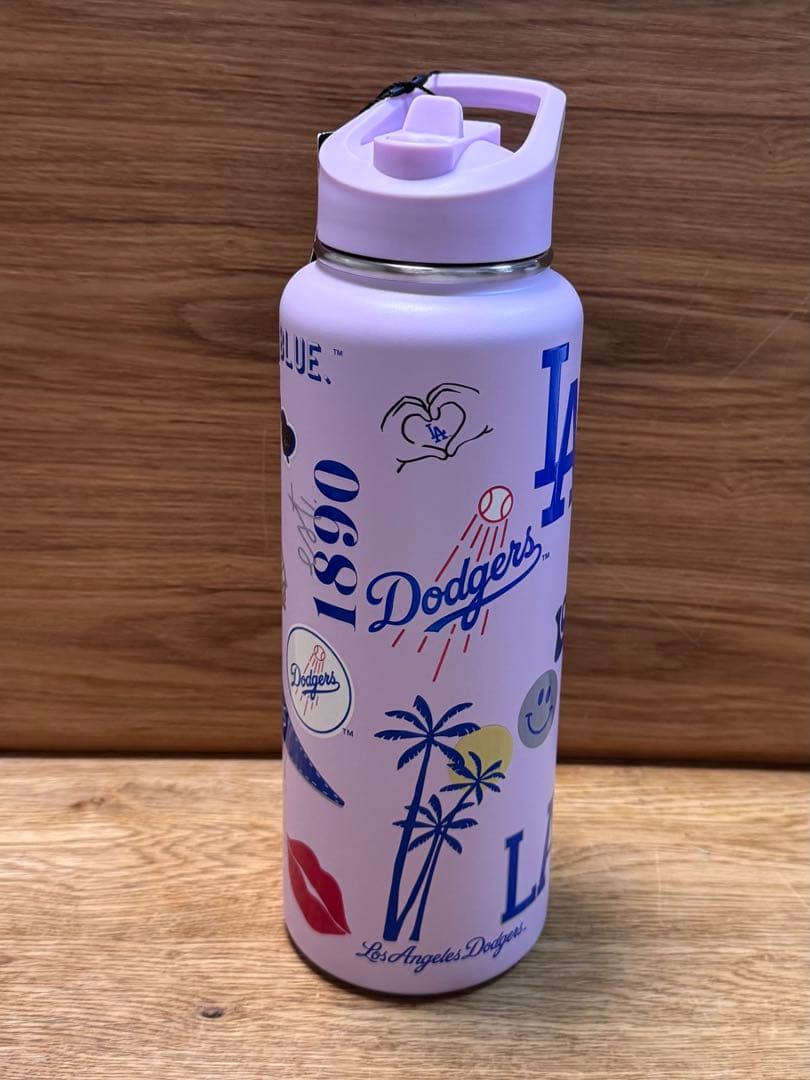ロサンゼルス　ドジャース　タンブラー　水筒　ストロー　米国購入　新品