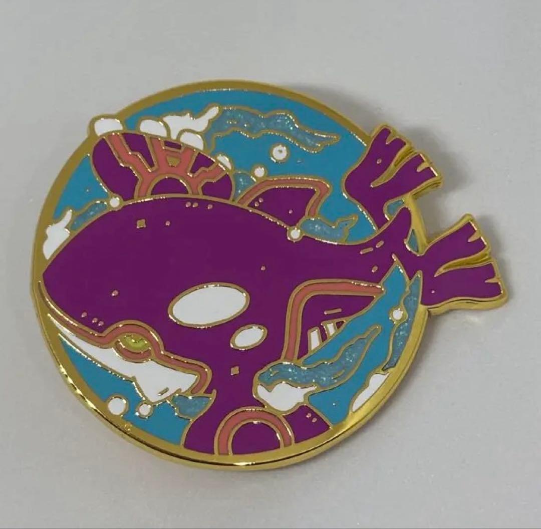 ポケモン 色違い グラードン・カイオーガ ピンバッジセット