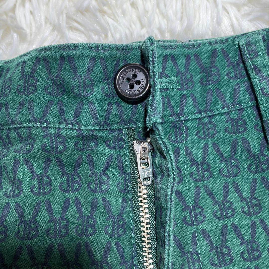 ☆美品☆ジャックバニー JB総柄 ゴルフ パンツ M~L うさ耳 人気 ユニセ
