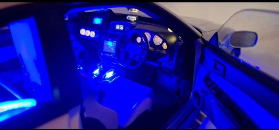 ディアゴスティーニ1/8 ワイルドスピード GT-R R34 完成品