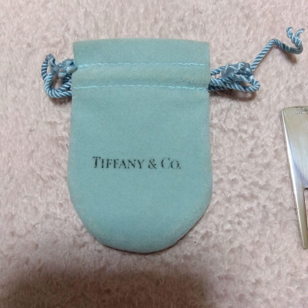Tiffany & Co. グリーンフォーク ポーチ付き