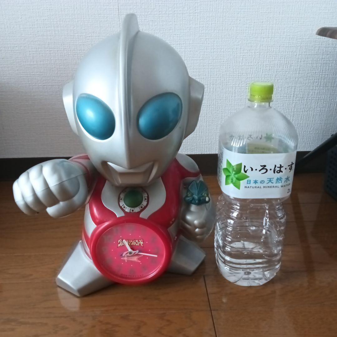 希少 デカウルトラマン 目覚まし時計