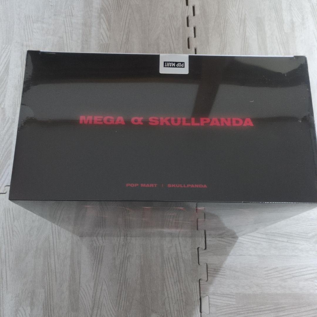 新品未開封 MEGA α SKULLPANDA 400% Red Crystal