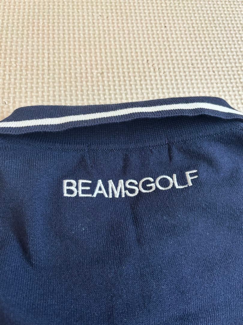 BEAMS GOLF ニットライク ポロシャツ サマーニット L