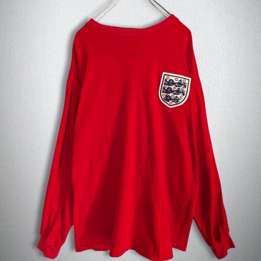 古着　サッカー　TOFFS　ユニフォーム　復刻　ヴィンテージ　イングランド代表