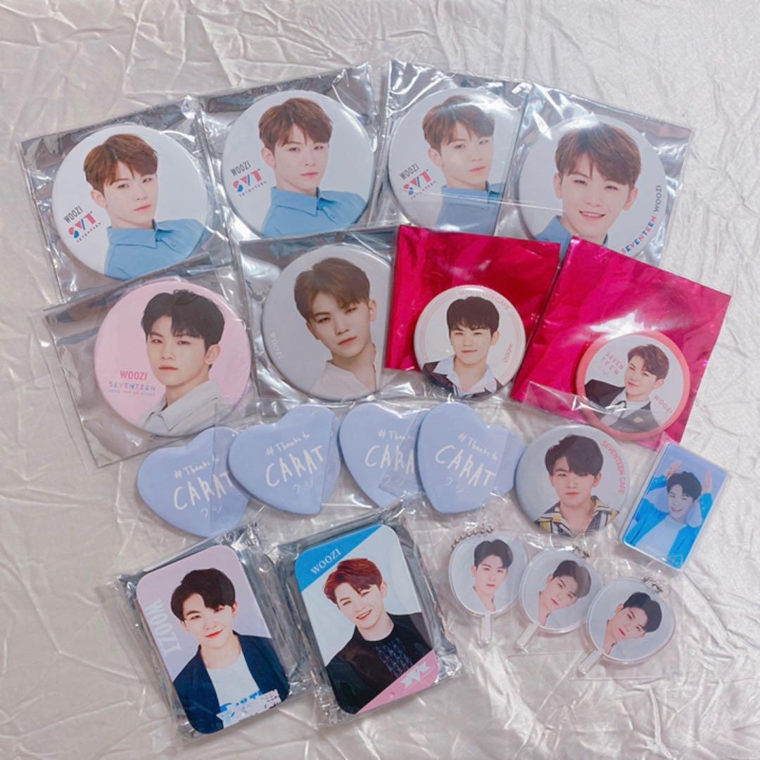 SEVENTEEN ウジ トレカ うちわ グッズ セット
