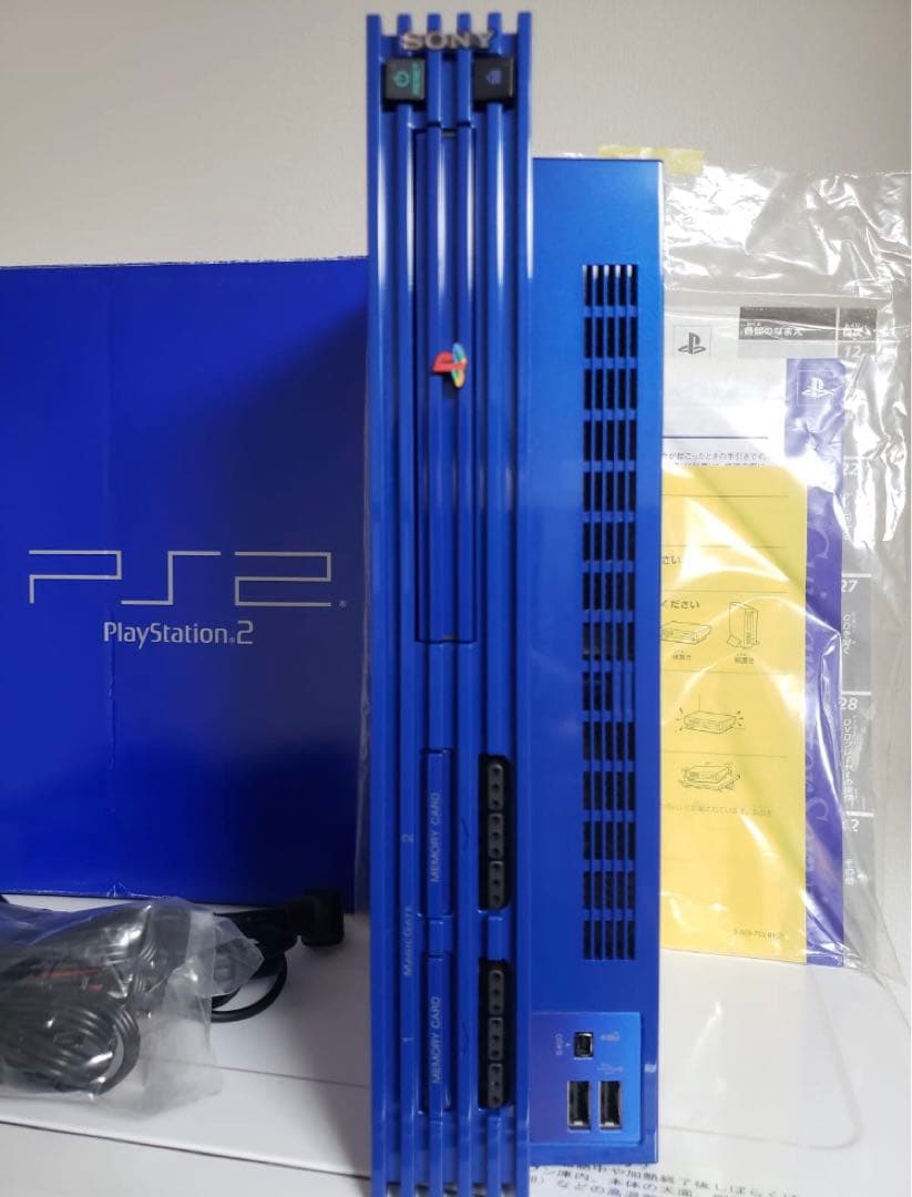 プレイステーション2 SCPH-30000 アストラルブルー ヨーロッパ