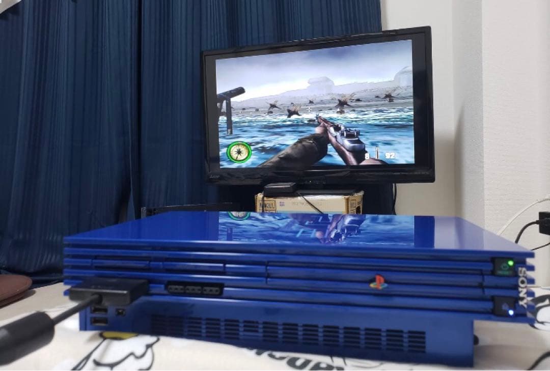 プレイステーション2 SCPH-30000 アストラルブルー ヨーロッパ