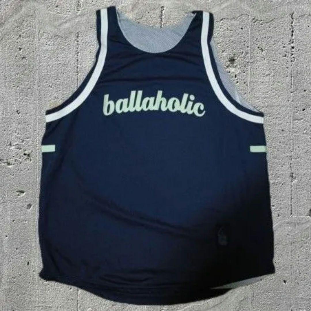 ballaholic ネイビー タンクトップ リバーシブル