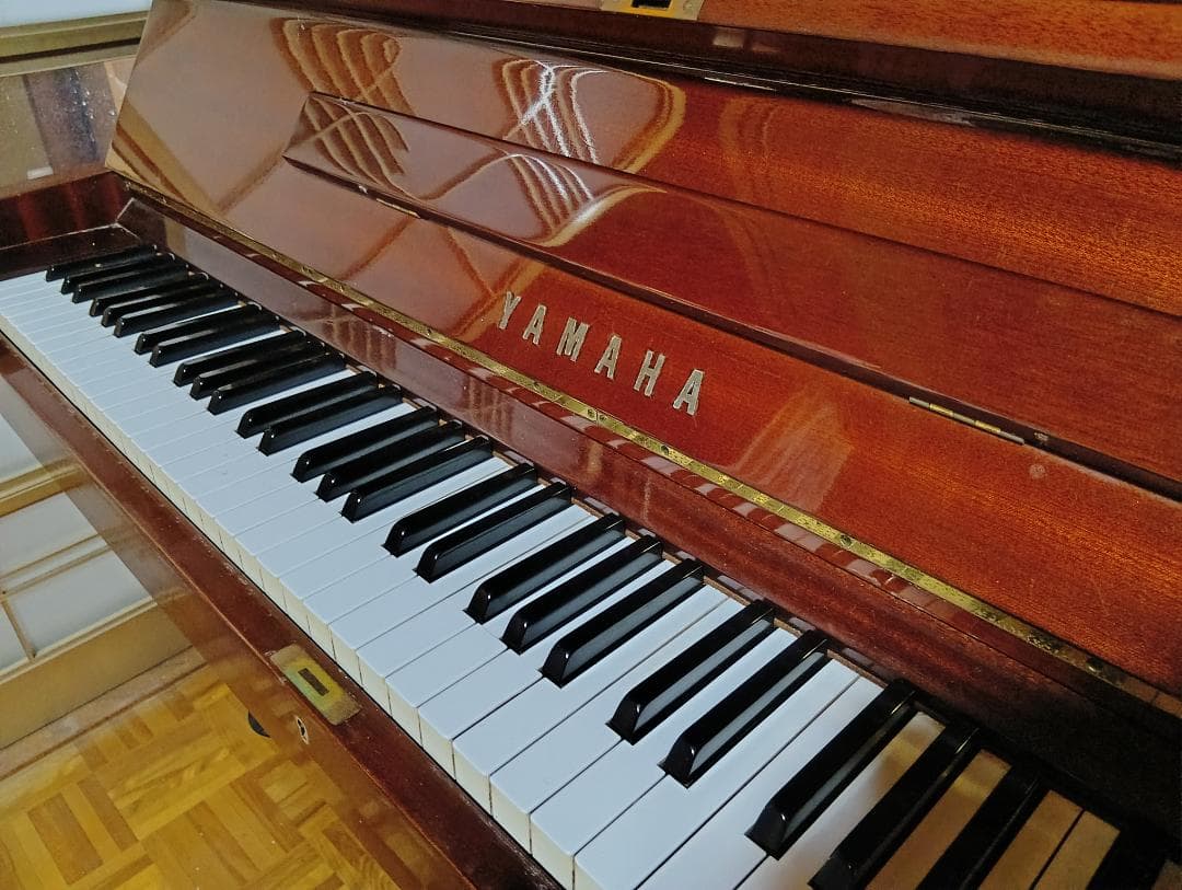 【解体につき3日以内】YAMAHA U2C ワインレッド アップライトピアノ