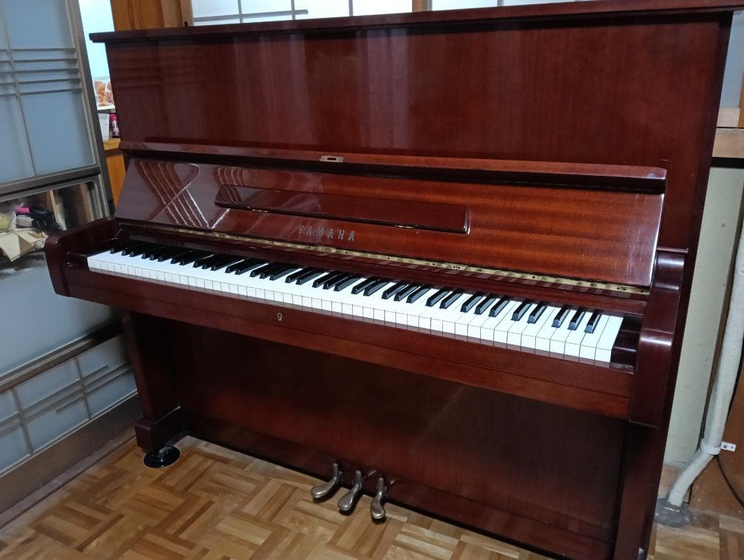 【解体につき3日以内】YAMAHA U2C ワインレッド アップライトピアノ