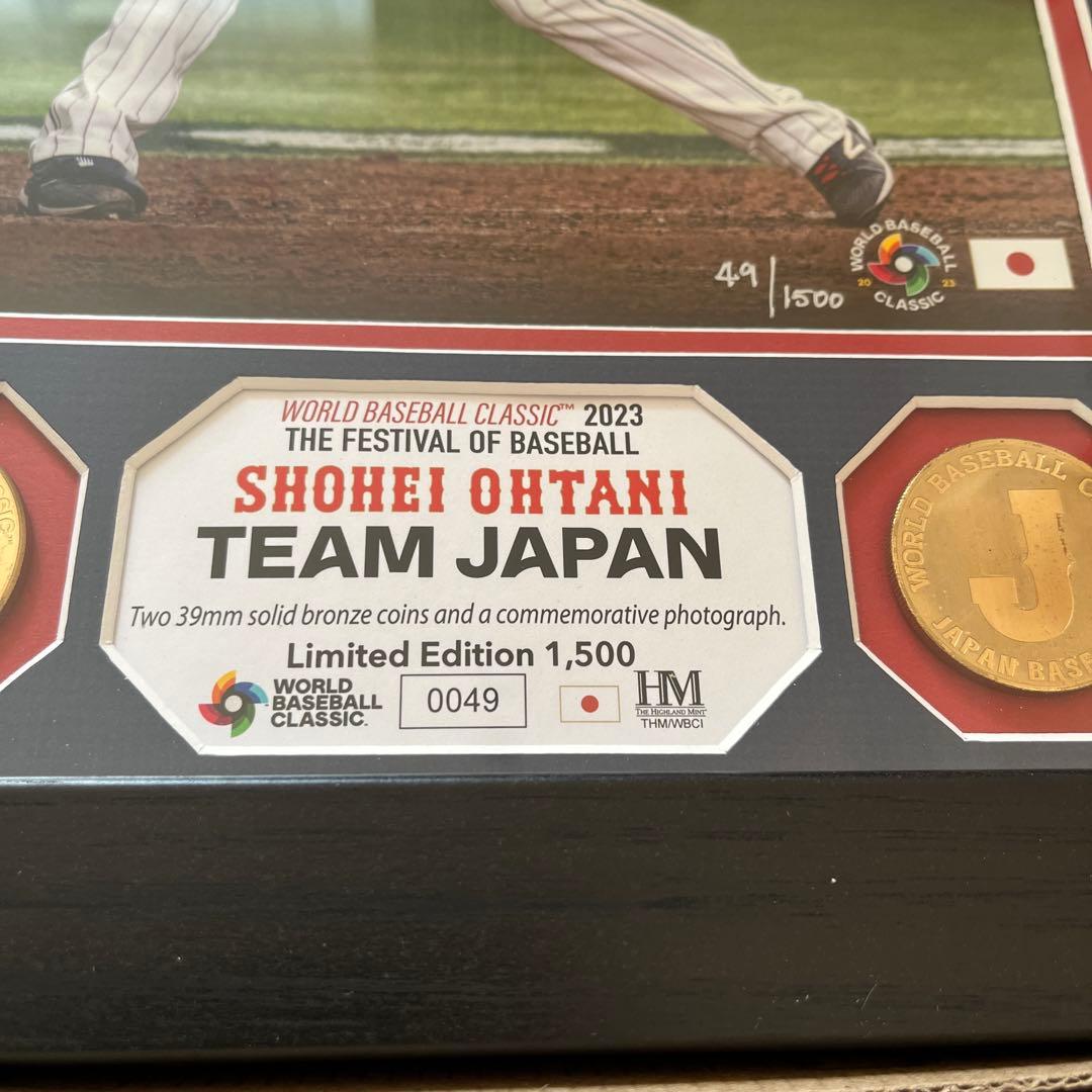【1500限定】Shohei Ohtani WBC 2023 シリアル049