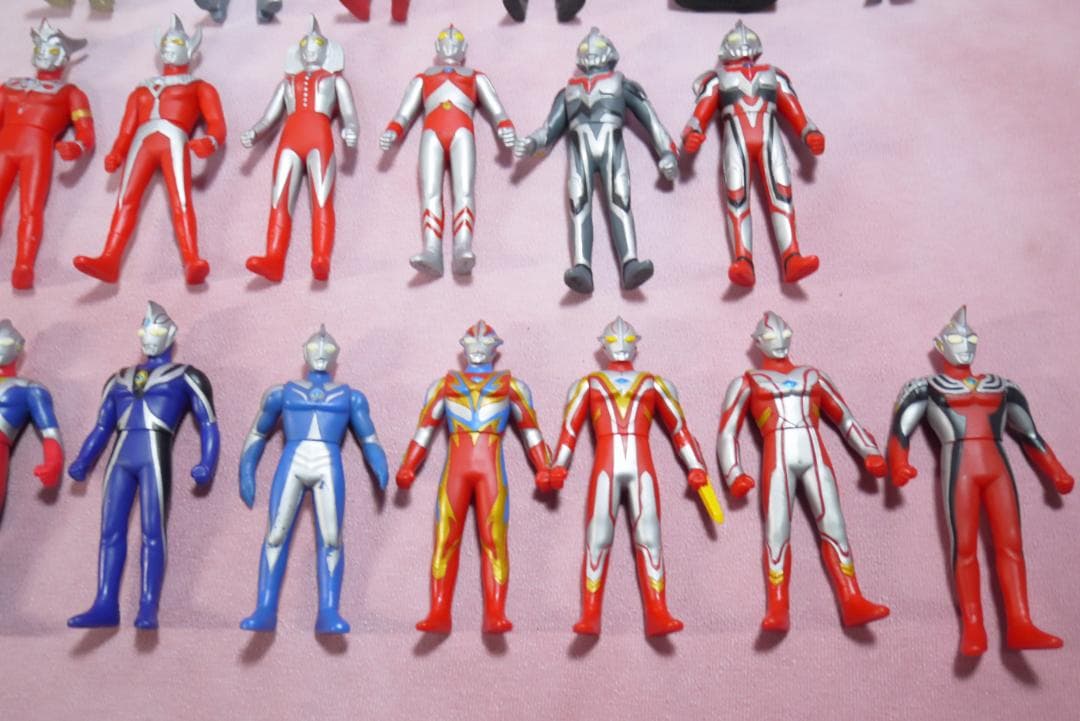 ウルトラマン　ウルトラ怪獣　ミニソフビ　57体