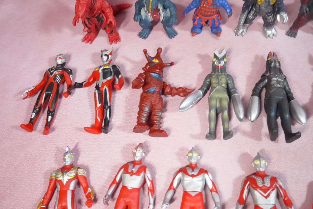 ウルトラマン　ウルトラ怪獣　ミニソフビ　57体