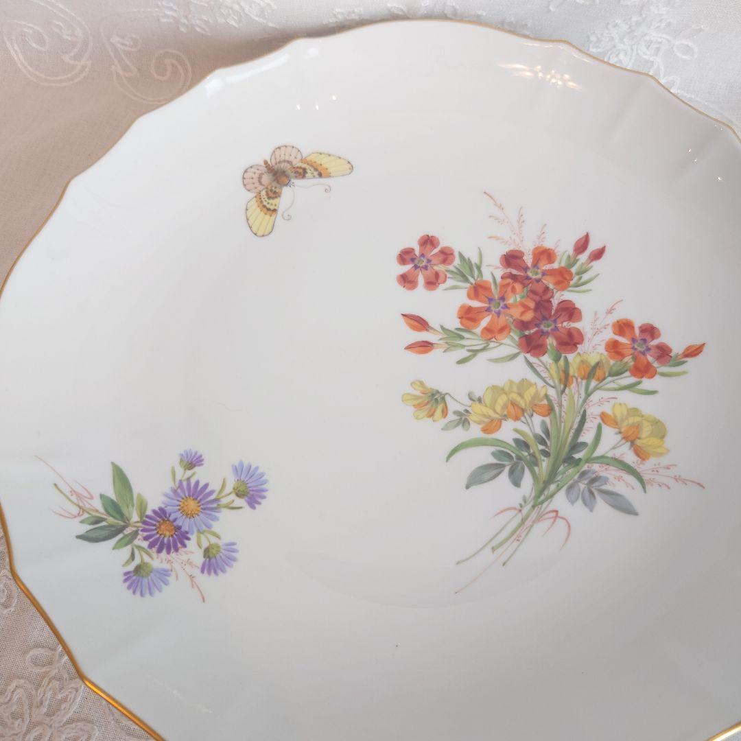 マイセン　自然主義　大皿　28cm Meissen