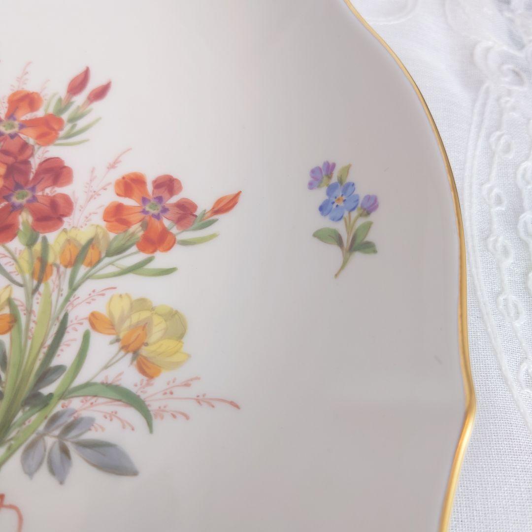 マイセン　自然主義　大皿　28cm Meissen