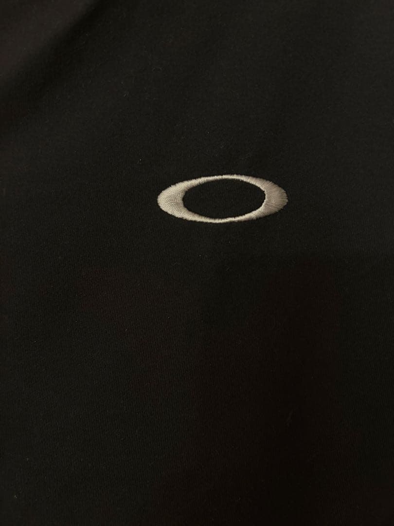 OAKLEYゴルフウェア スカル ハーフジップ ストレッチ モックネック