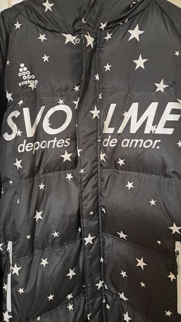 SVOLME スボルメ ダウンコート ベンチコート Lサイズ 星柄 中綿