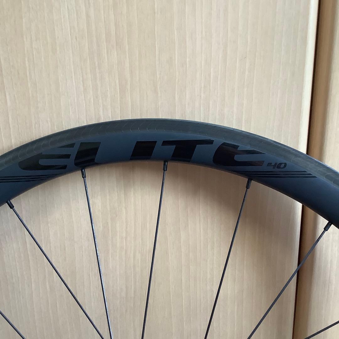 ELITEWHEELS EDGE 40リムブレーキ用前後セット