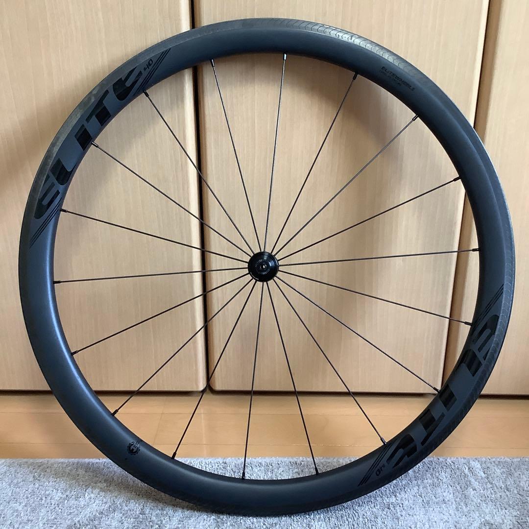 ELITEWHEELS EDGE 40リムブレーキ用前後セット