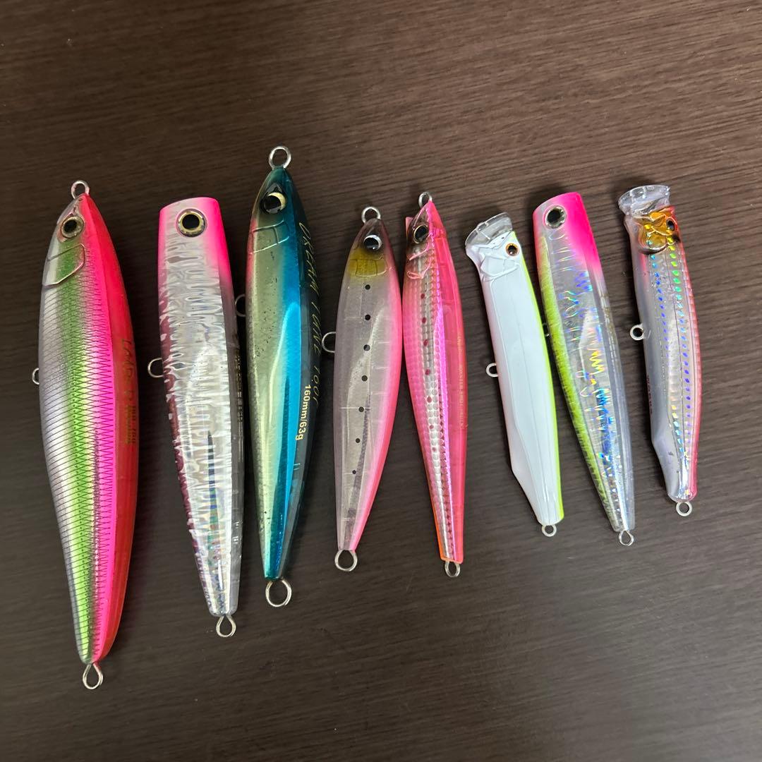青物 ルアー プラグ 8個セット