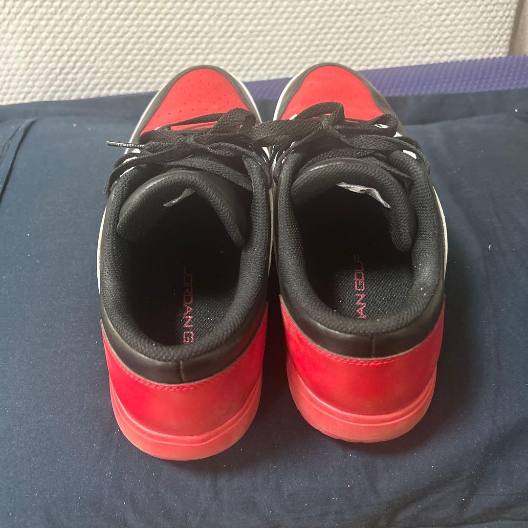 Jordan Golf シューズ 赤/黒/白