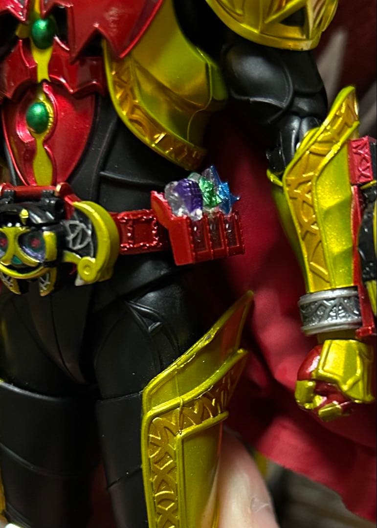 真骨彫仮面ライダーキバエンペラーフォーム　剣なし　暴走パーツ付き