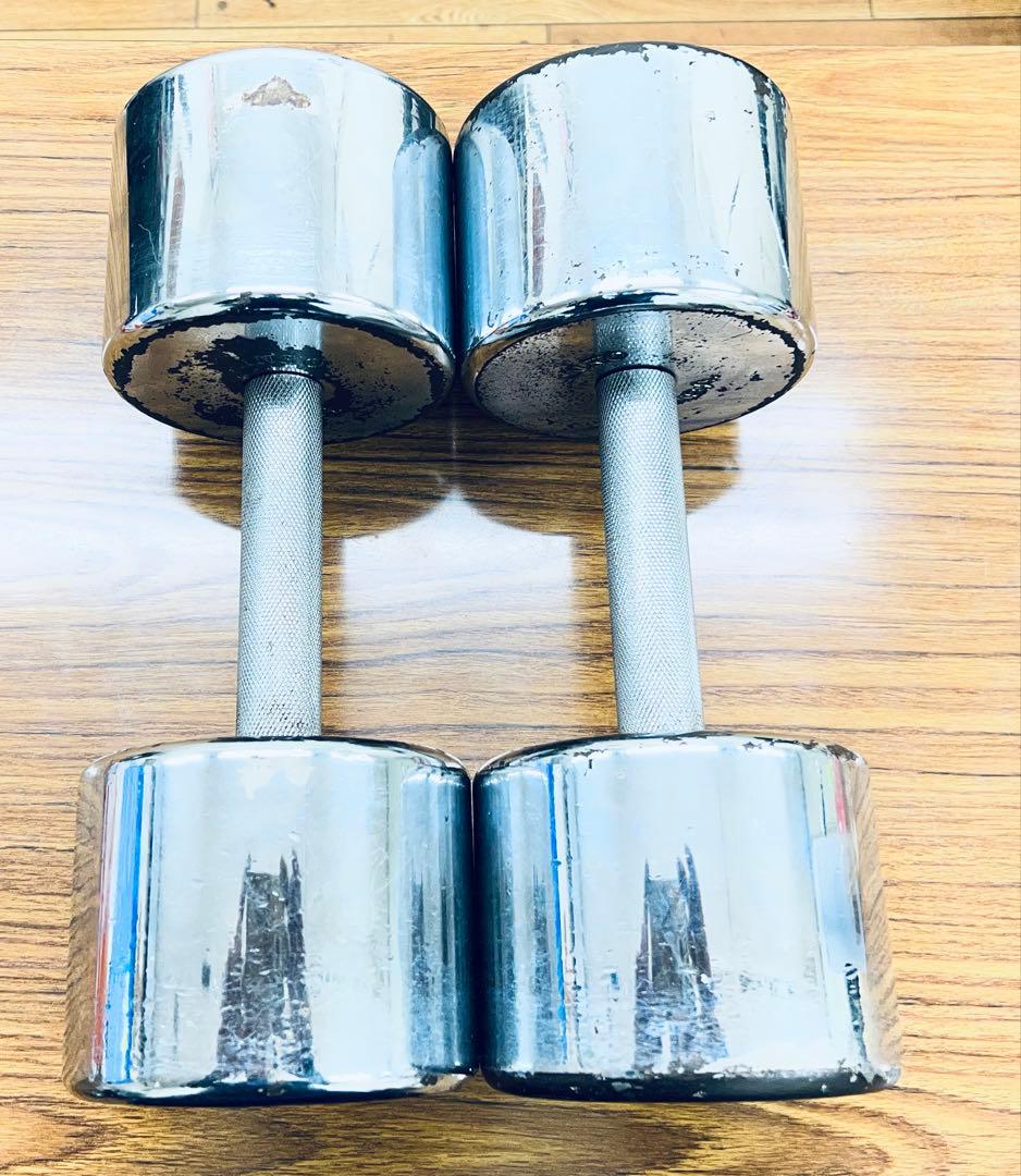 その② ivanko 回転式　ダンベル　18kg 2個