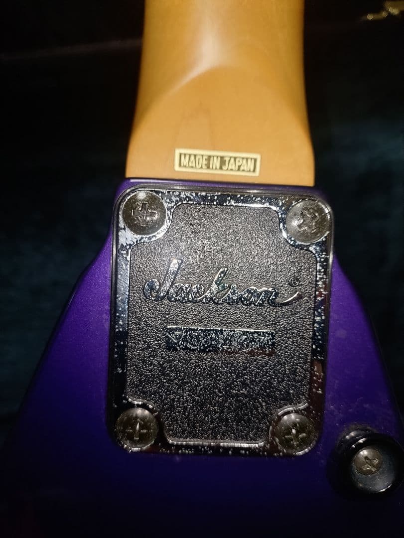 Jackson kv エレキギター 紫 新古品？　日本製　1997年製