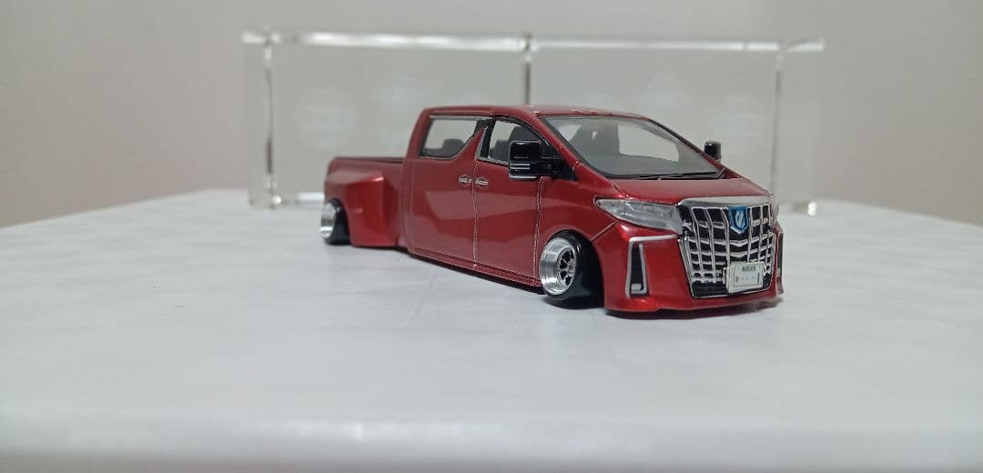 最終値下トミカ サイズ アルファード 後期　NATS オートサロン　ヴェル