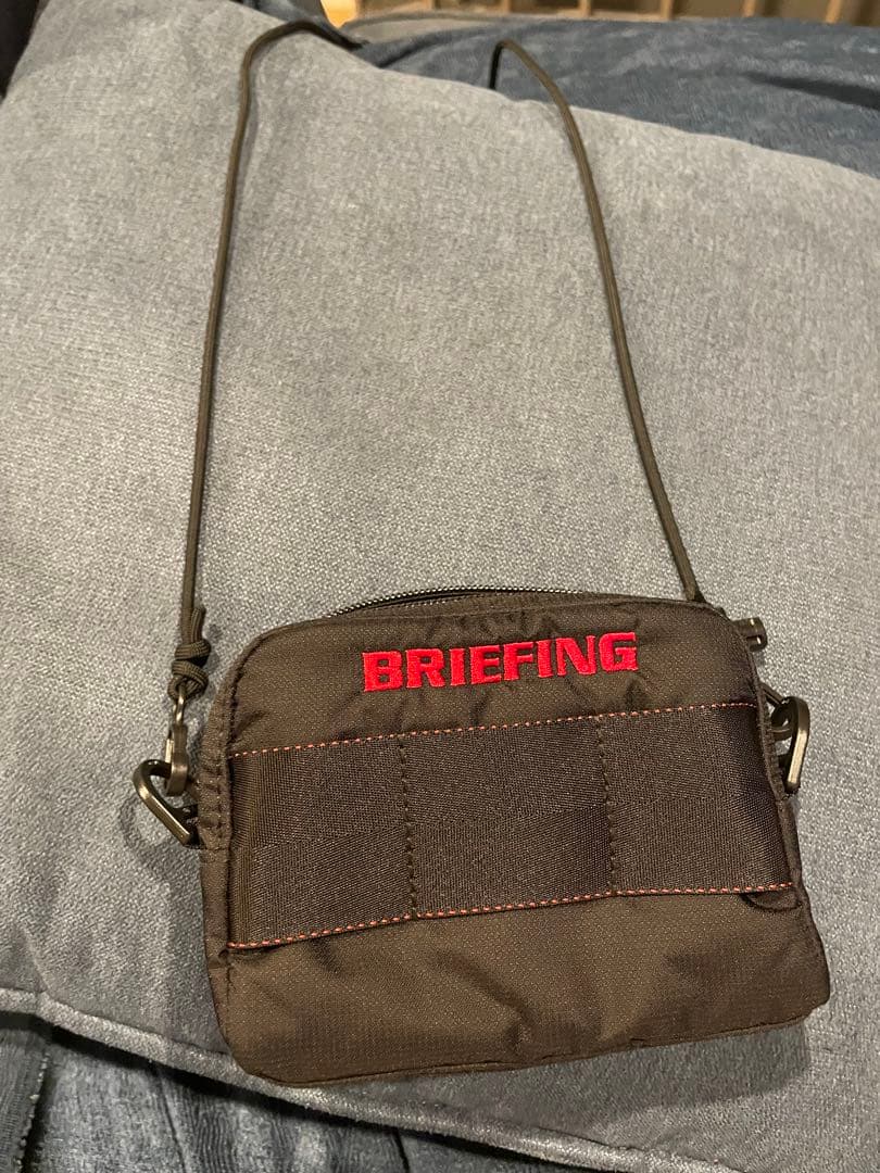 BRIEFING 小型ポーチ ブラック【新品未使用】