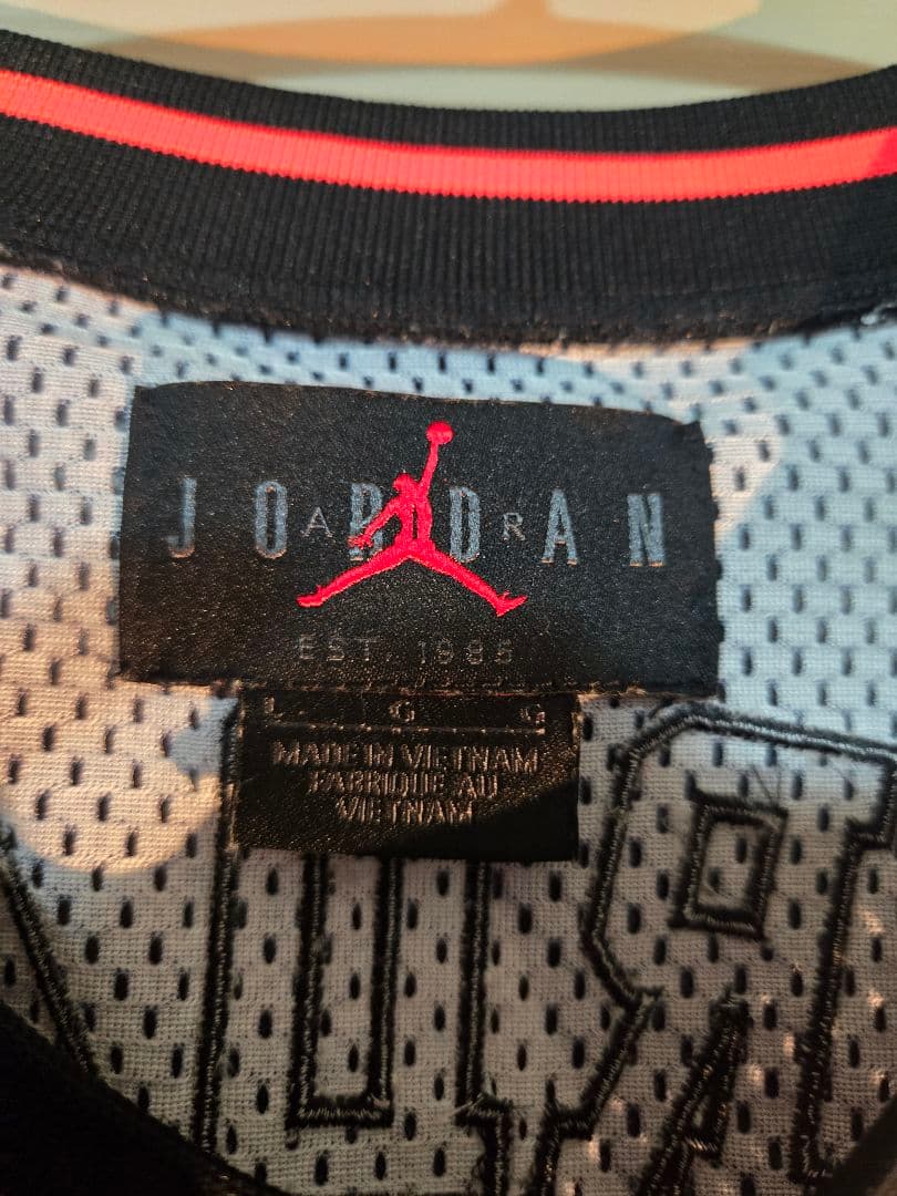 【希少モデル】 JORDAN×PSG メッシュジャージ インフラレッド