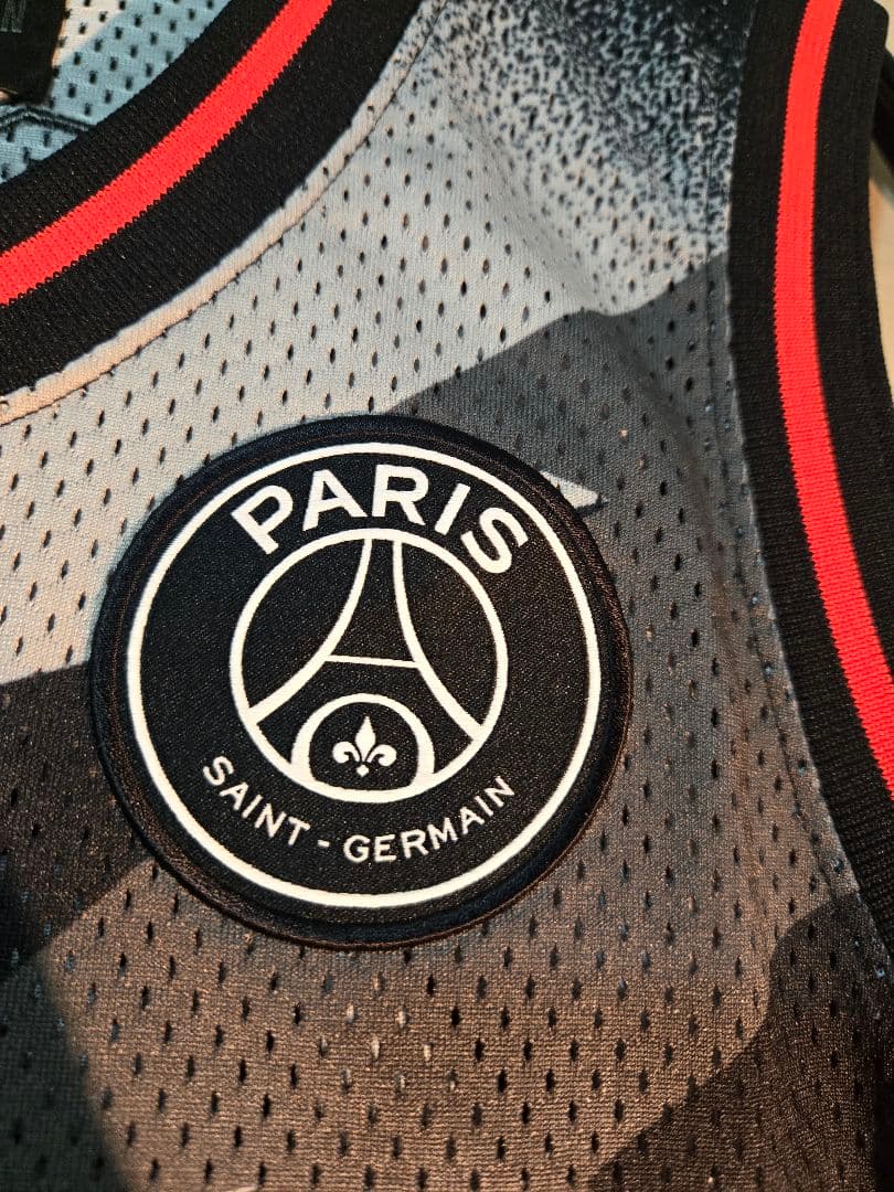 【希少モデル】 JORDAN×PSG メッシュジャージ インフラレッド