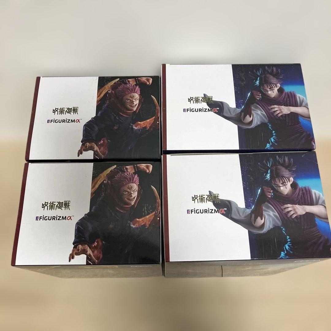 呪術廻戦　宿儺　脹相　FiGURiZM フィギュア 4体セット 新品未開封