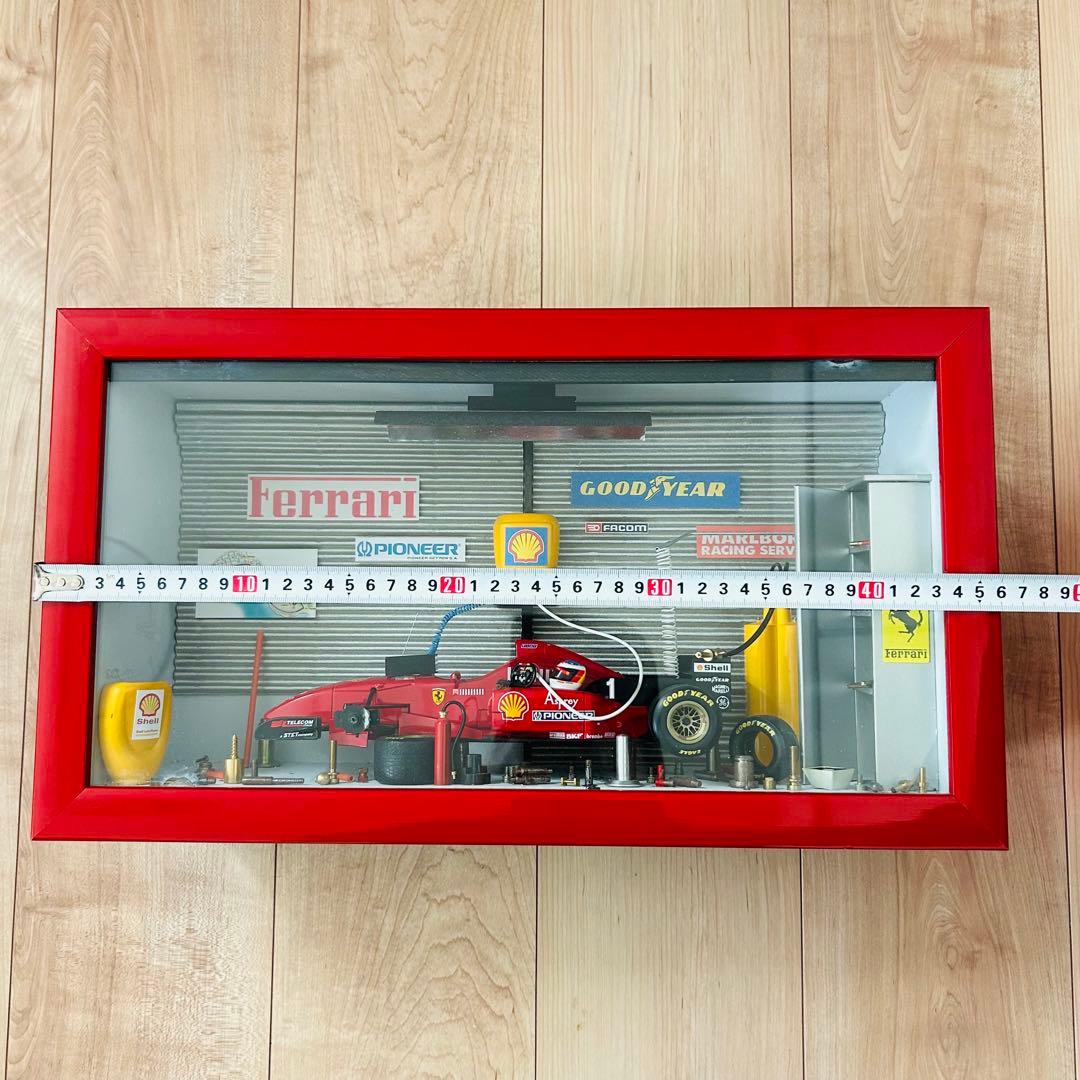 リシャールボックス フェラーリF1ジオラマ 希少 パトリックリシャール 初期作品